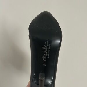 Style Charles By Charles David Women Porta Black Ankle Boots Size8